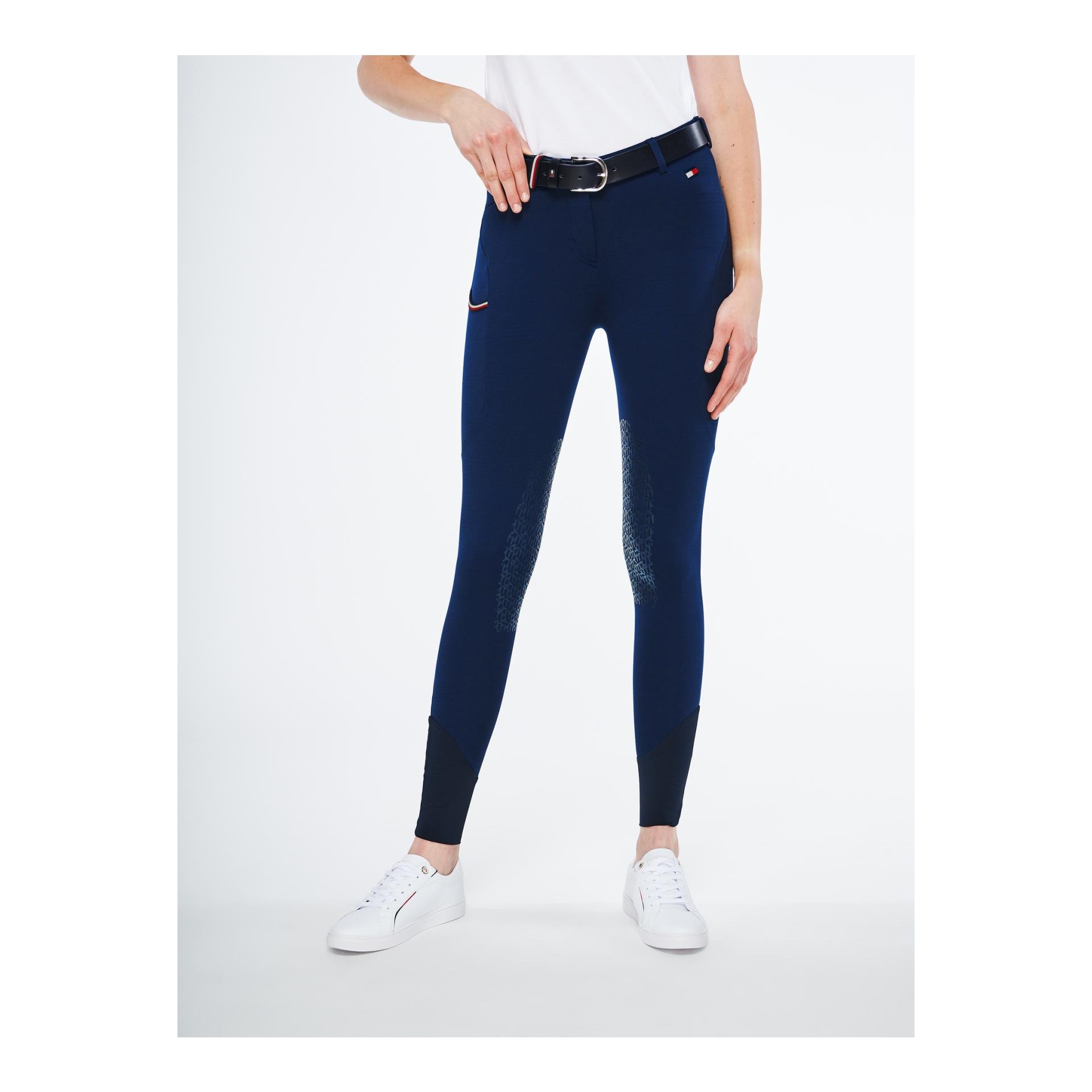 Pantalon d'équitation Performance avec grip au genou pour femmes - ciel désert