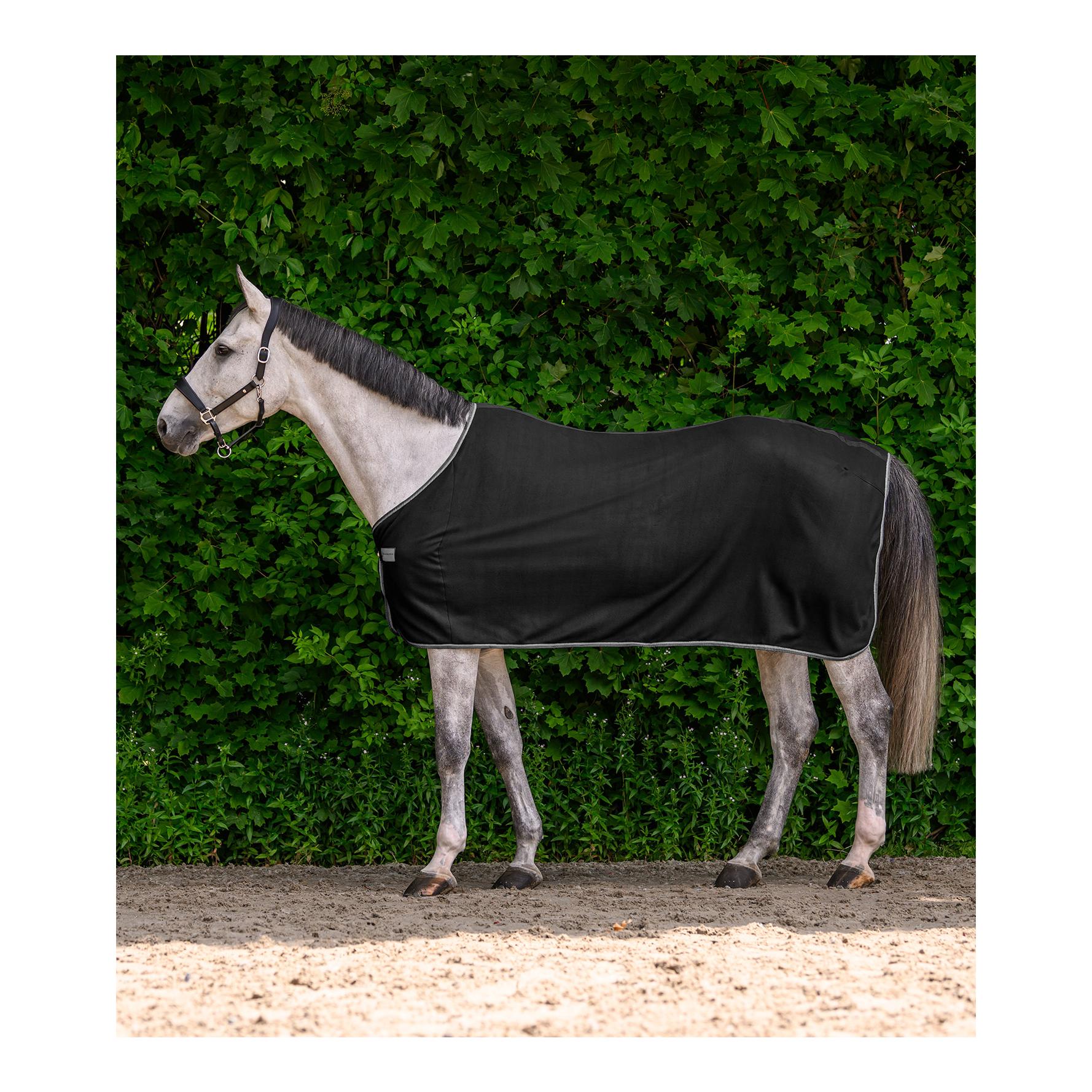 Waldhausen ECONOMIQUE Couverture polaire Couleur: Noir, Taille: 105 cm