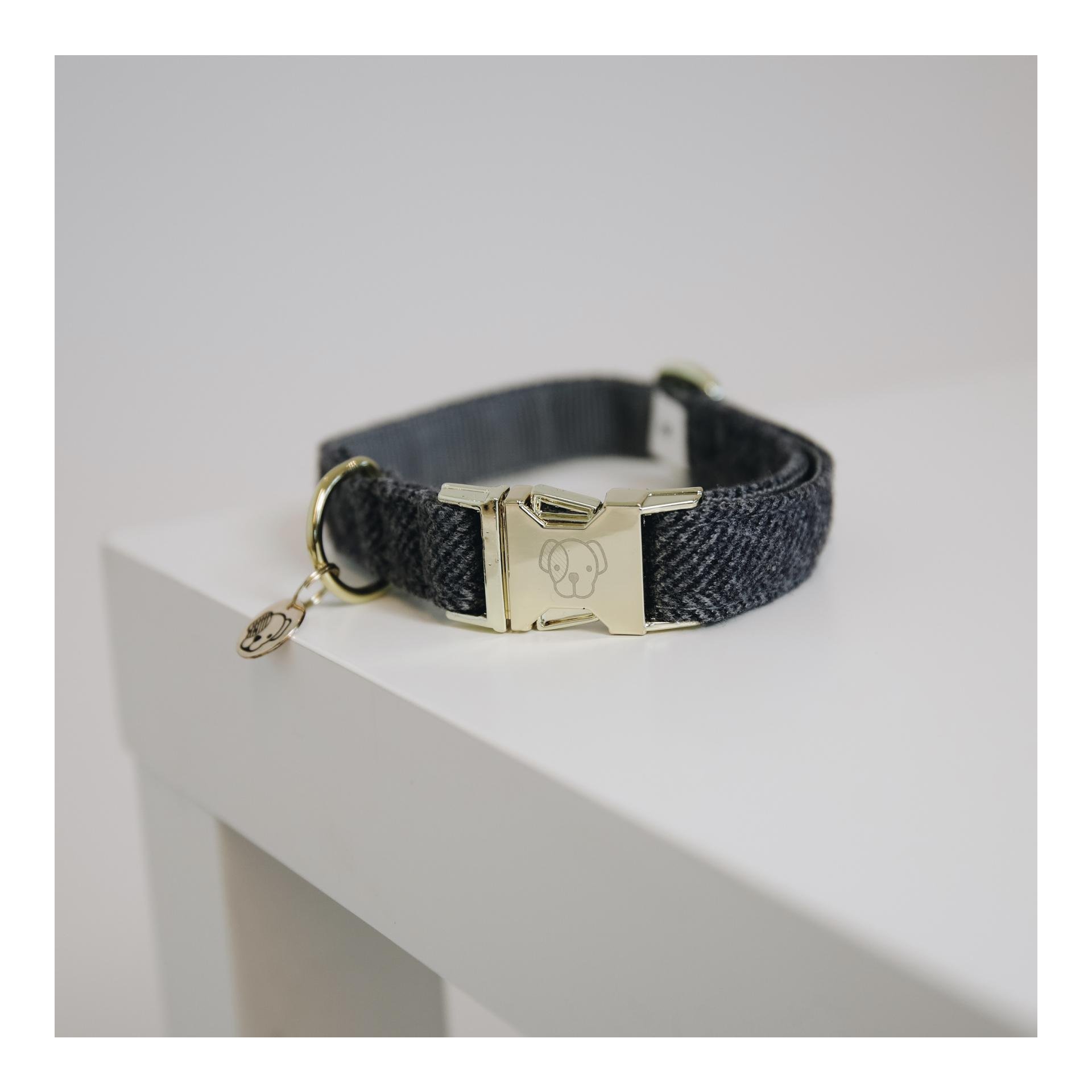 Hundehalsband Wool - grau Hundehalsband Wool - grau