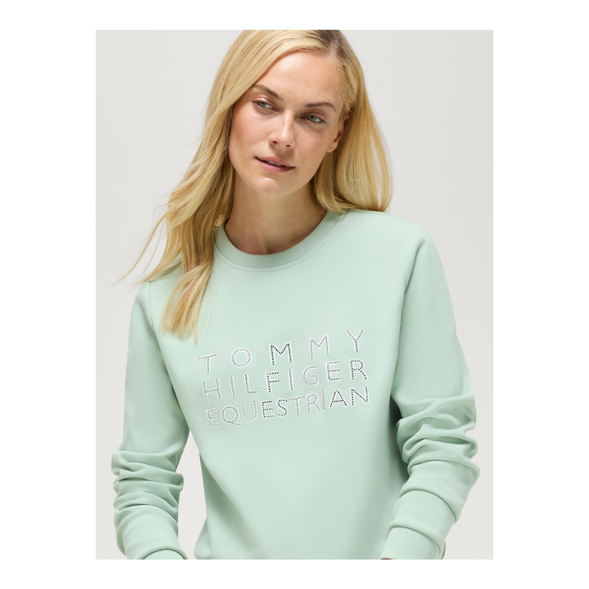 Tommy Hilfiger Equestrian Strass-Sweatshirt Belair Damen