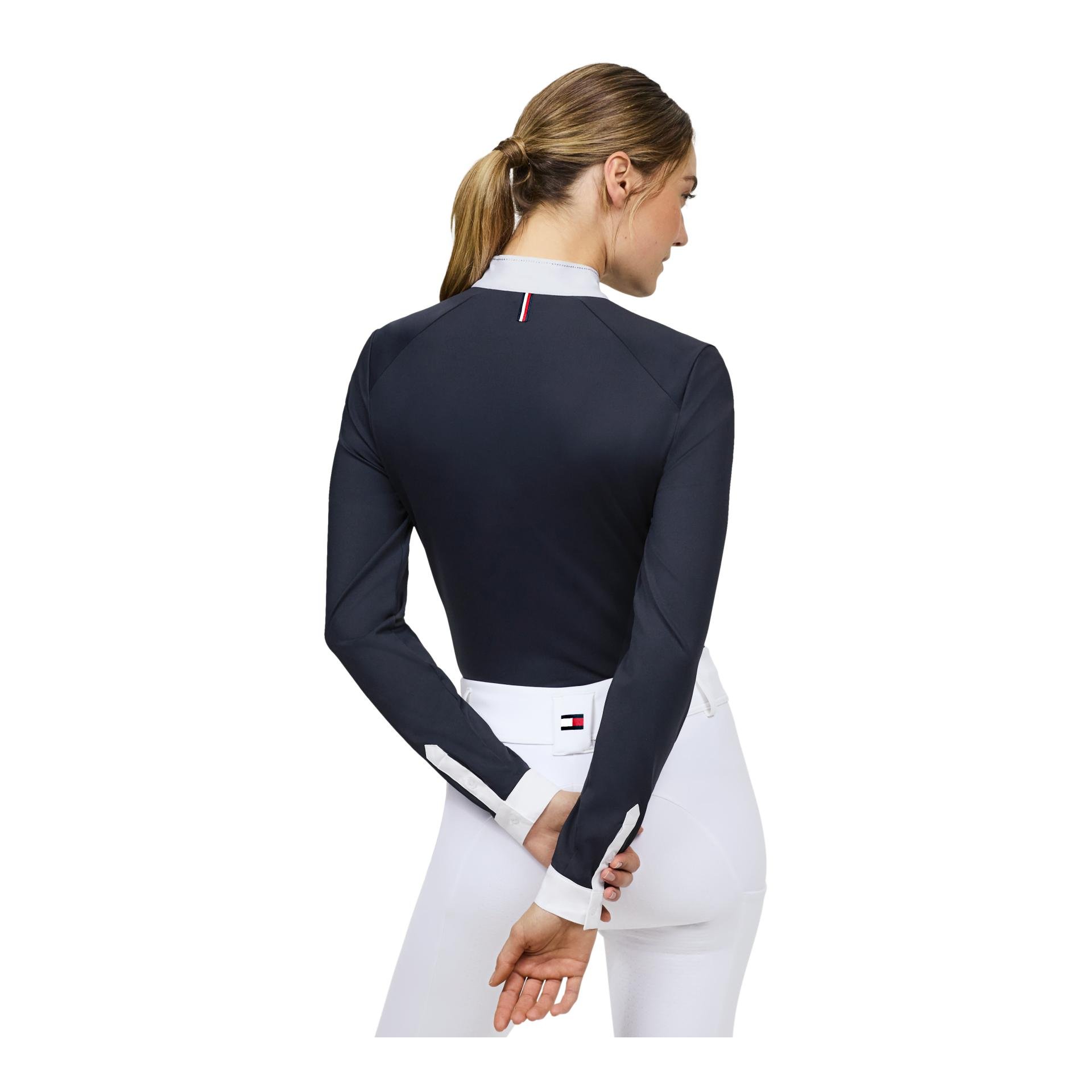 Turniershirt Taylor Langarm Strass Damen