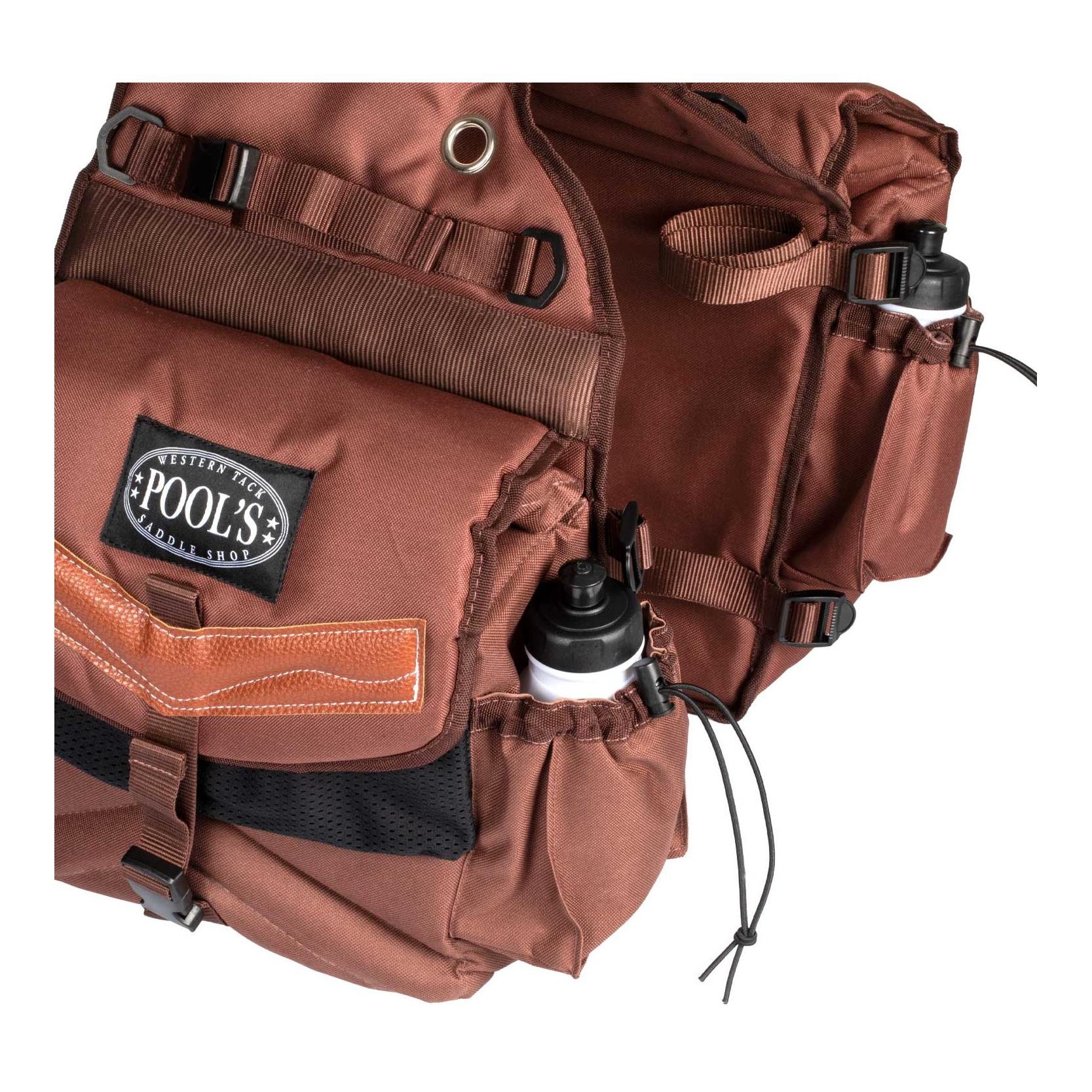 Pool's Satteltasche Deluxe hinten