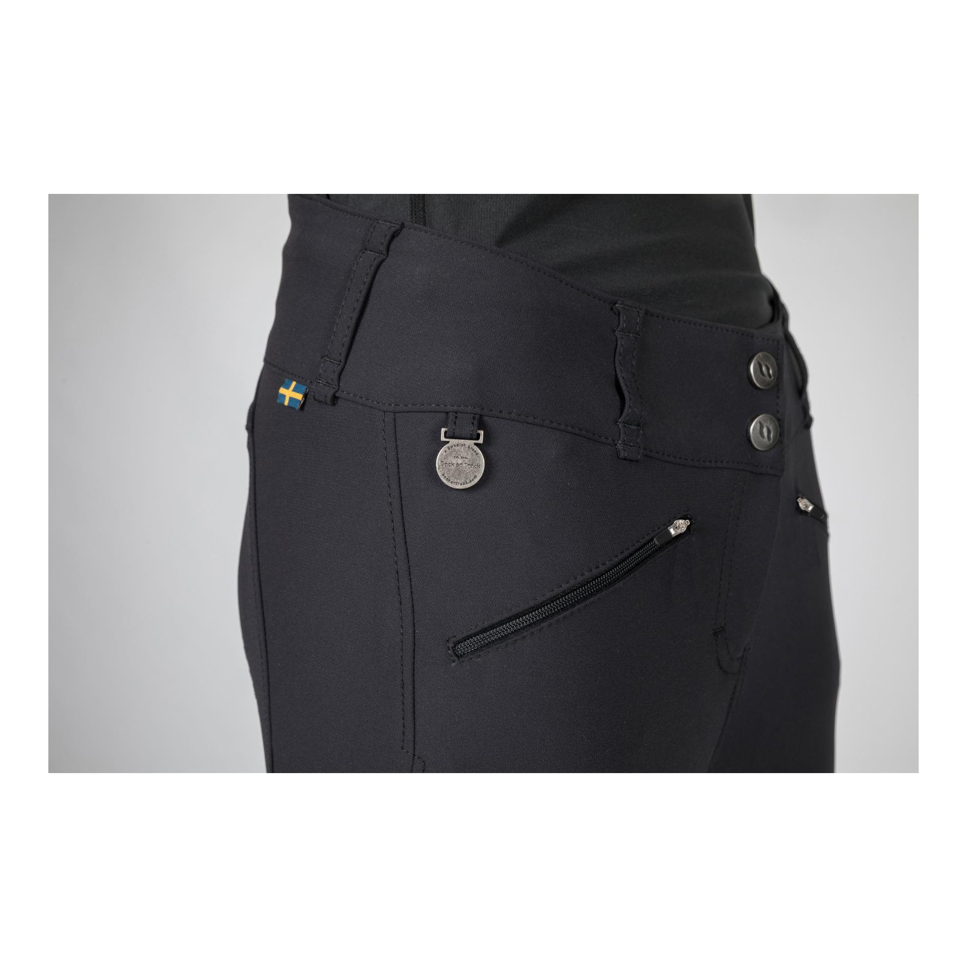 Reithose Katie Damen Vollbesatz - schwarz Reithose Katie Damen Vollbesatz - schwarz