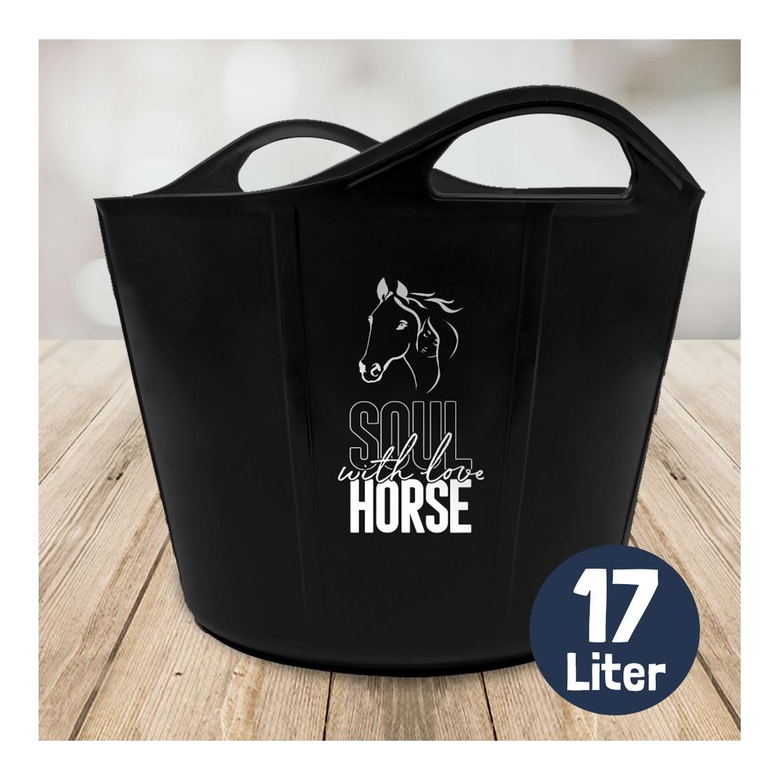 Flexieimer 17 Liter "Soulhorse with love"
