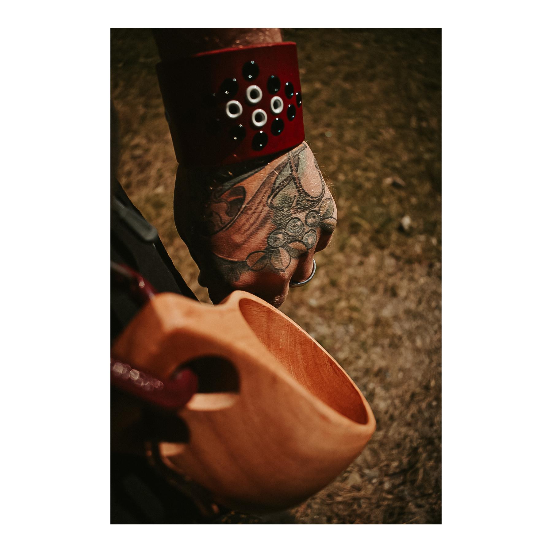 TURKOPPEN - Gobelet en bois 2 dl