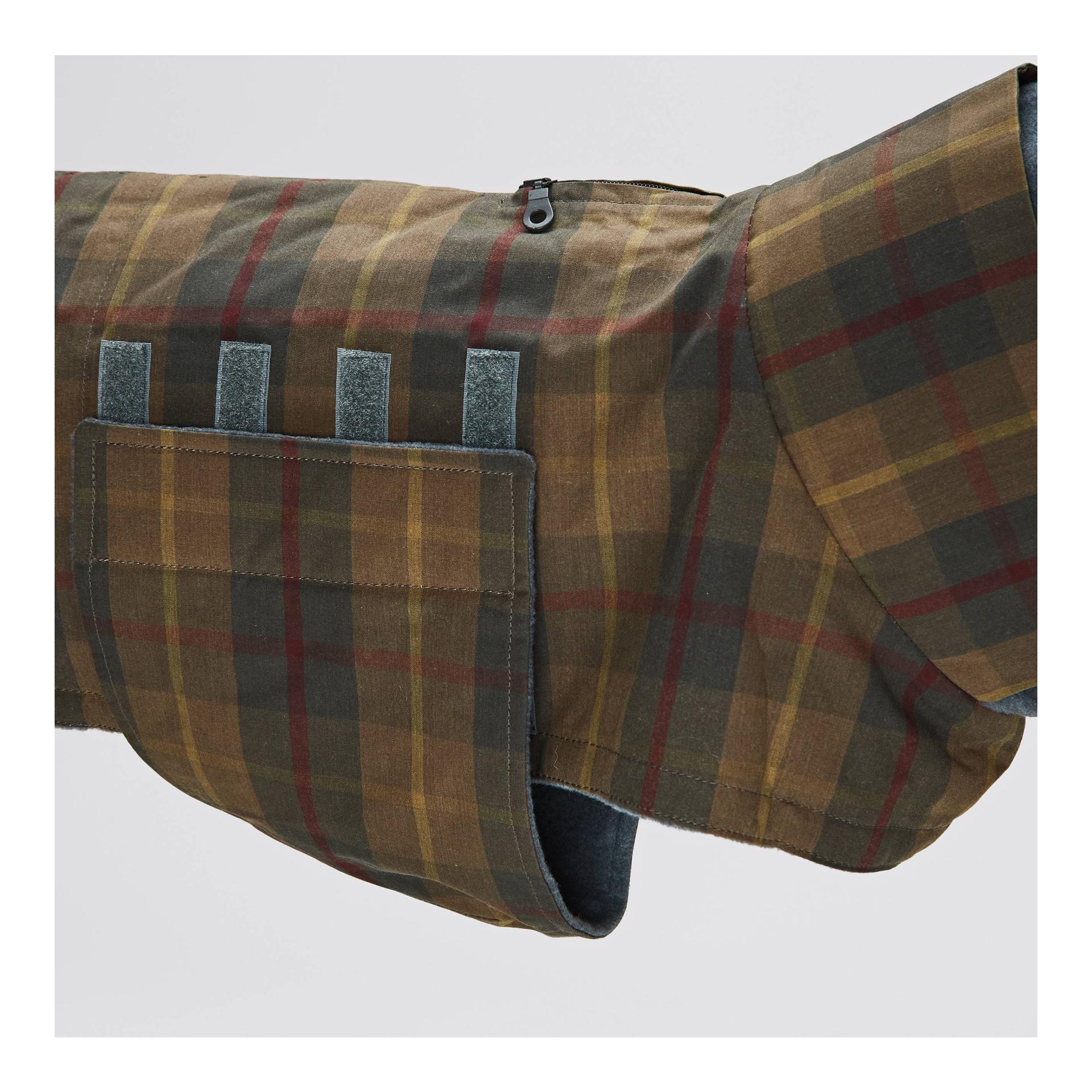 Hundemantel Brooklyn Regulär - waxed tartan
