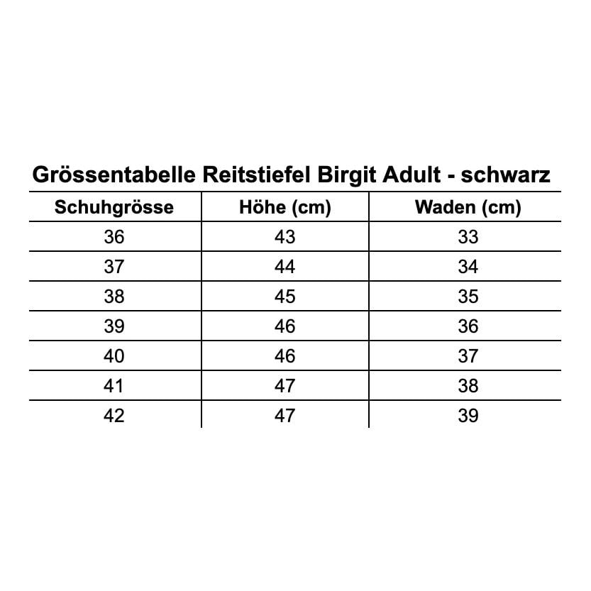 Reitstiefel Birgit Adult