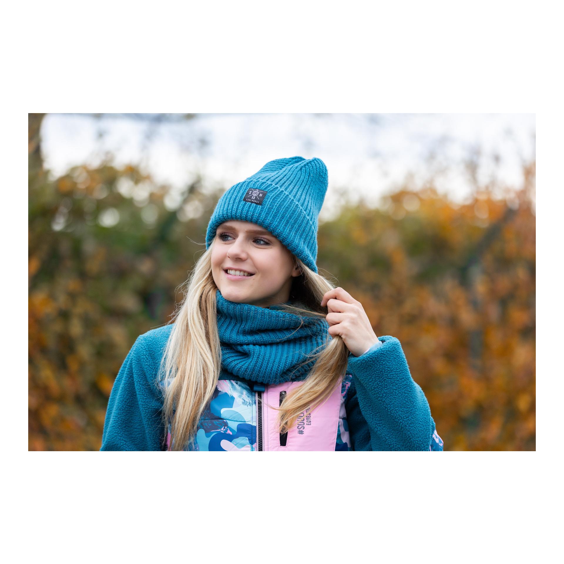 XL Beanie  “Shine bright” reflektierend