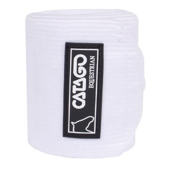 Bandagen Kombi Fleece/Elastic (4er-Set) - weiss Bandagen Kombi Fleece/Elastic (4er-Set) - weiss