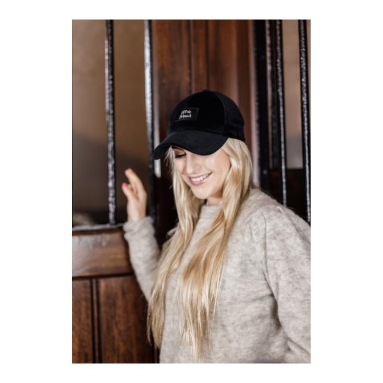 Cap Velvet Sammy - schwarz Cap Velvet Sammy - schwarz