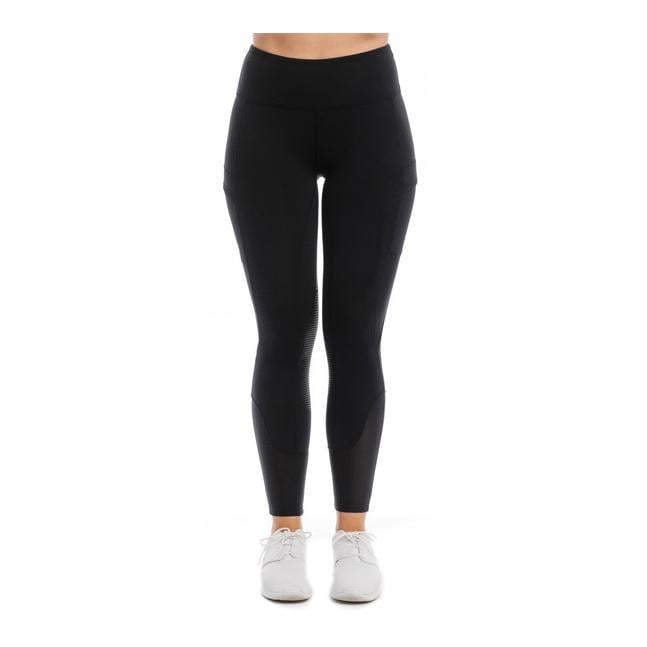 Reitleggings Silicon Damen - schwarz Reitleggings Silicon Damen - schwarz