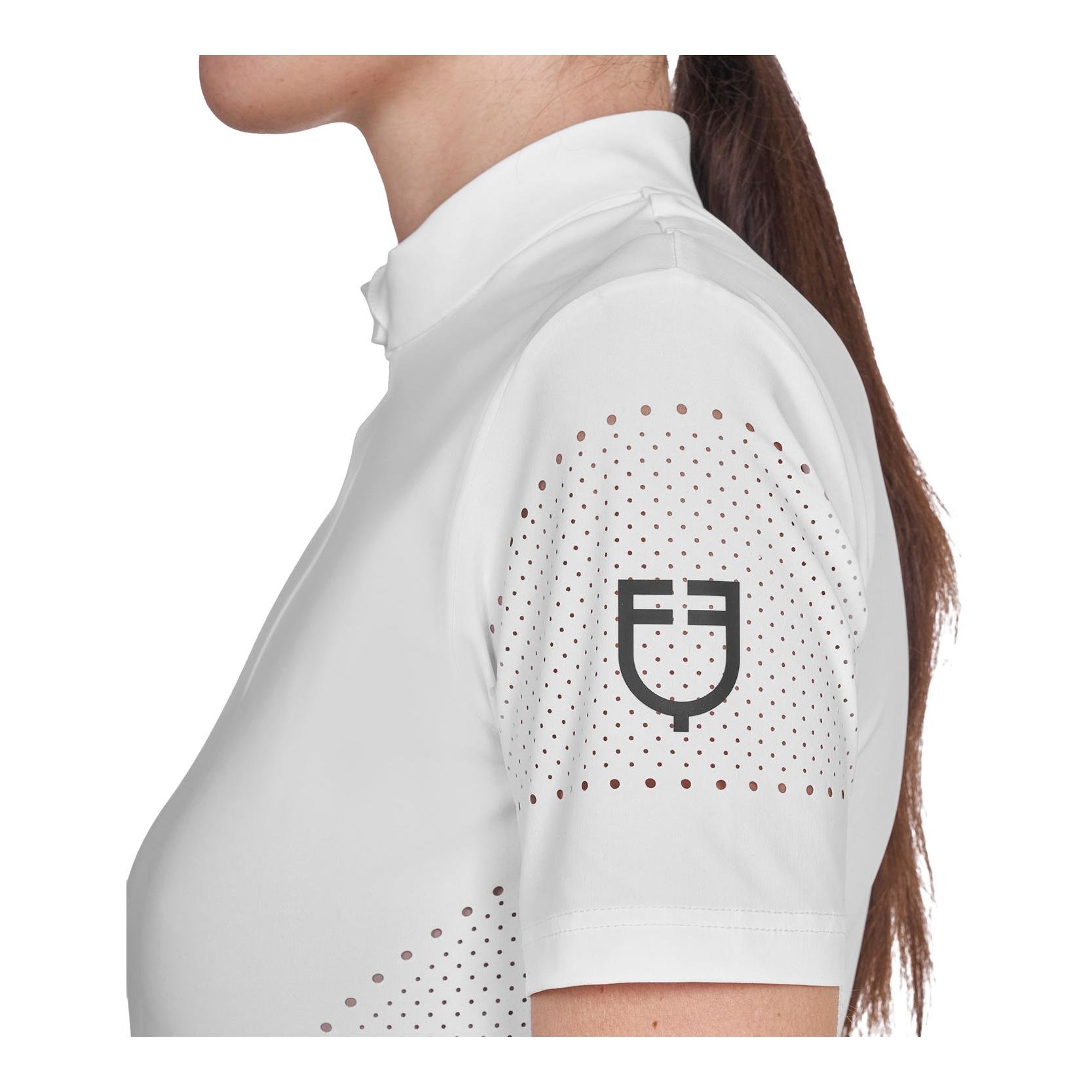 Equestro Trainingsshirt perforiert Kurzarm Damen