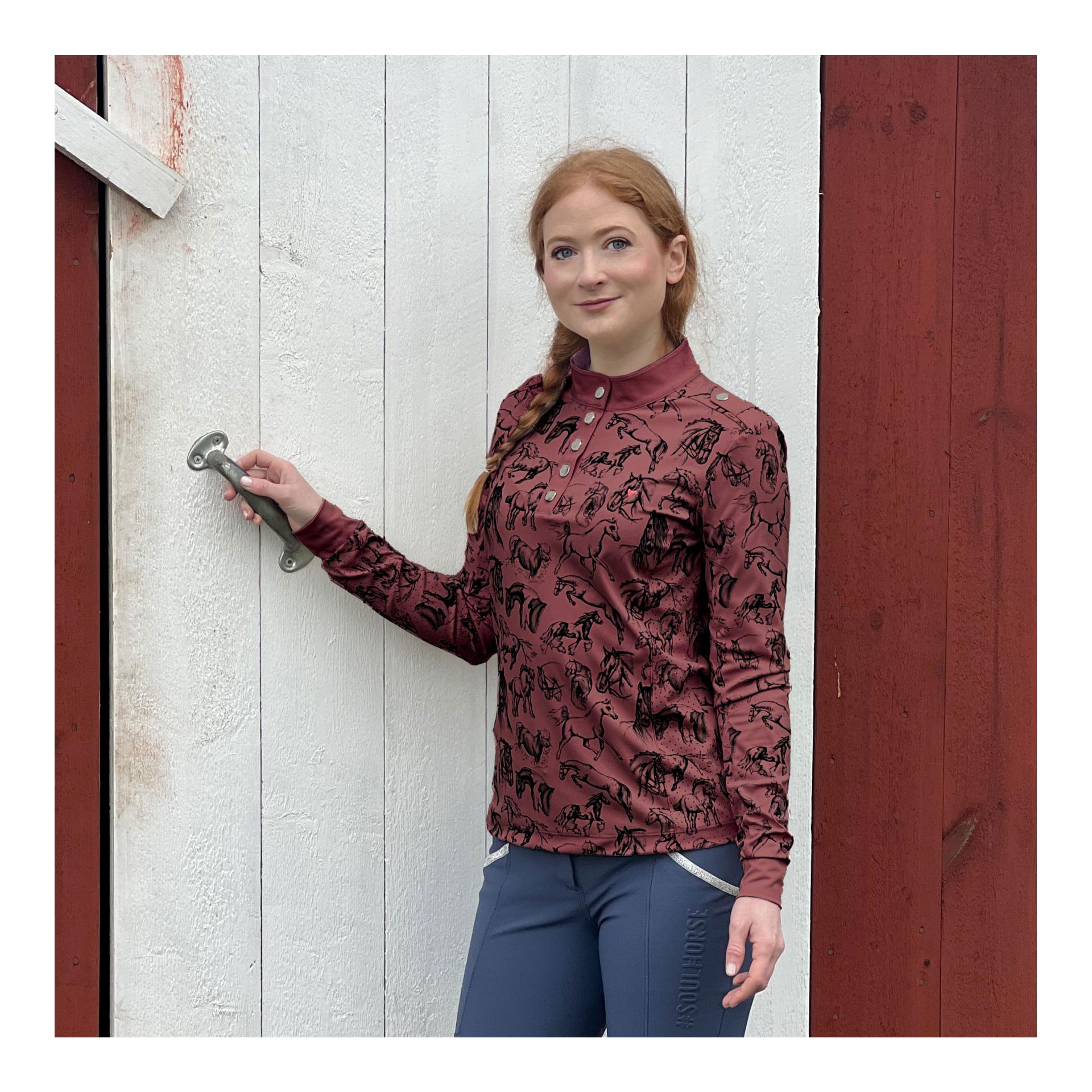 Funktionsshirt Longsleeve Horses Funktionsshirt Longsleeve Horses
