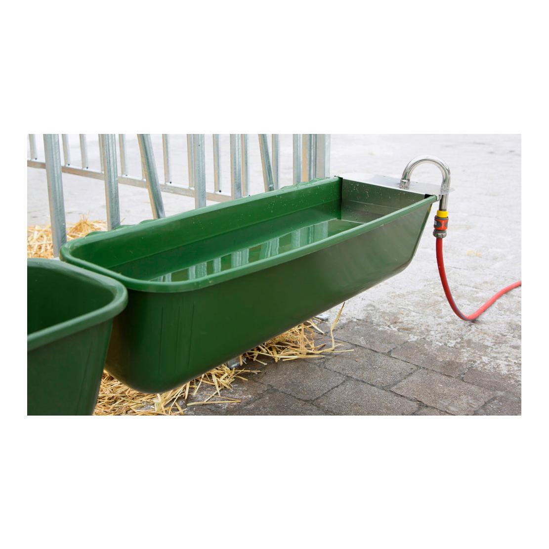 Kerbl Langfuttertrog mit Schwimmer