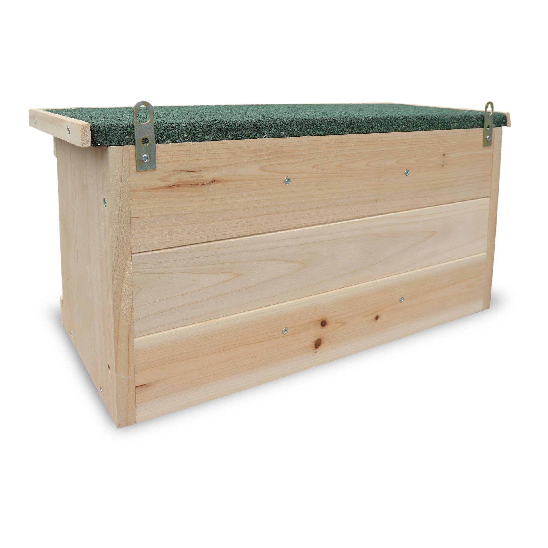 Spatzenhaus mit 3 Brutkammern 