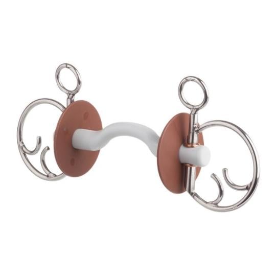 Springkombikandare mit Zungenbogenstange - soft Springkombikandare mit Zungenbogenstange - soft