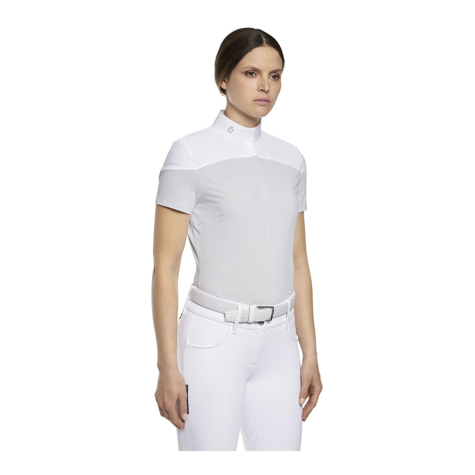 Turniershirt Horizontal Pin Damen - light grey Turniershirt Horizontal Pin Damen - light grey