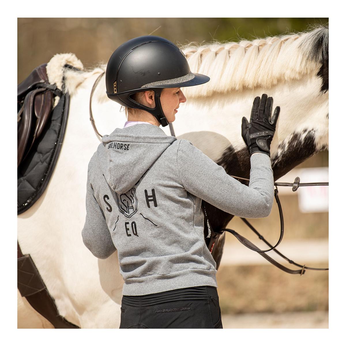 Zip-Hoodiejacke "Cozy Grey"