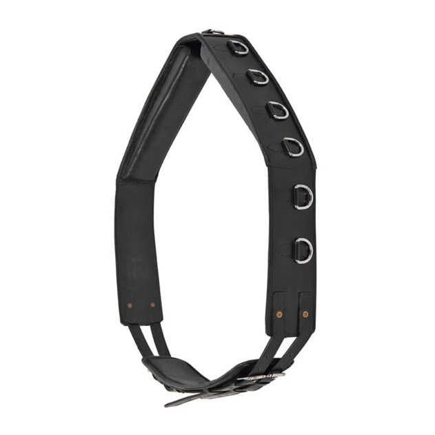 Star Longiergurt Leder - Schwarz -