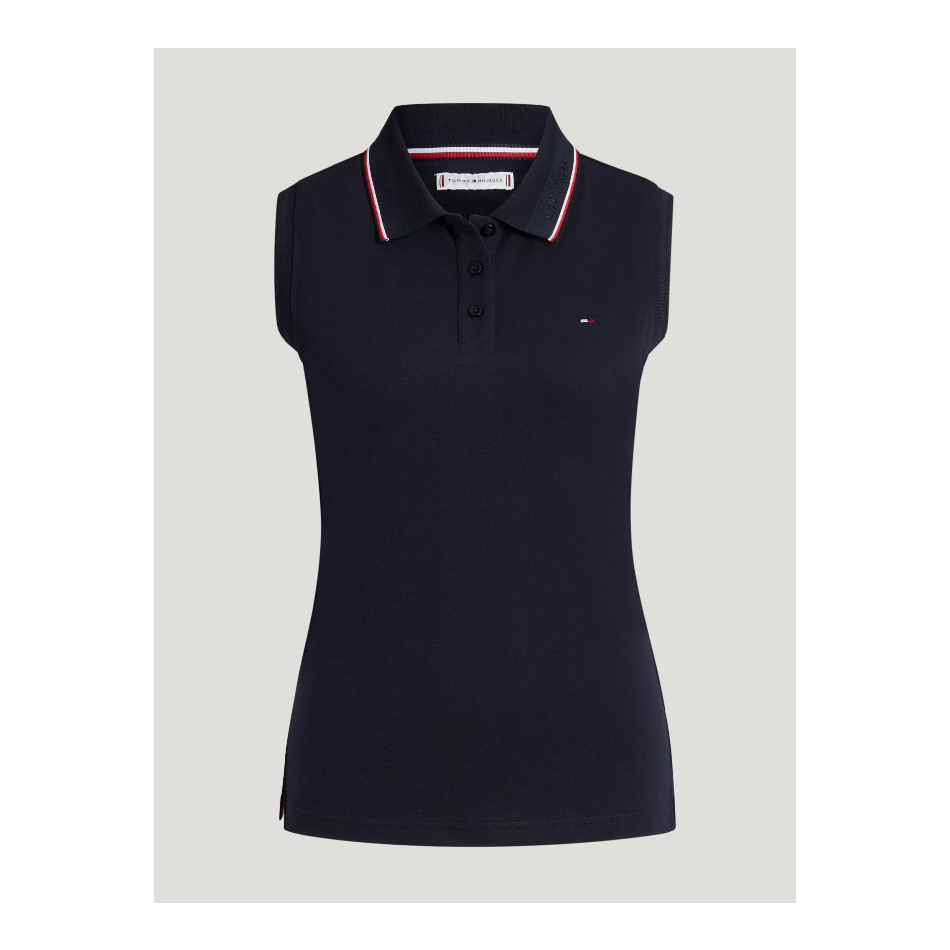 Tommy Hilfiger Equestrian Poloshirt Cordova sleeveless Damen