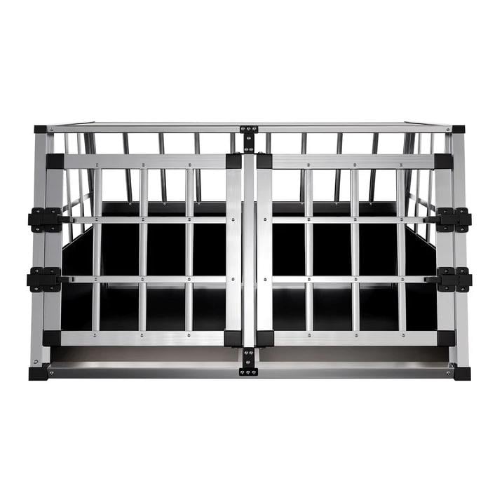 Hauptner Caisse de transport pour chiens en aluminium taille L-XL