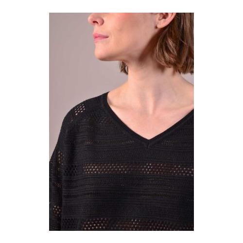 Pullover Swann Damen - noir
