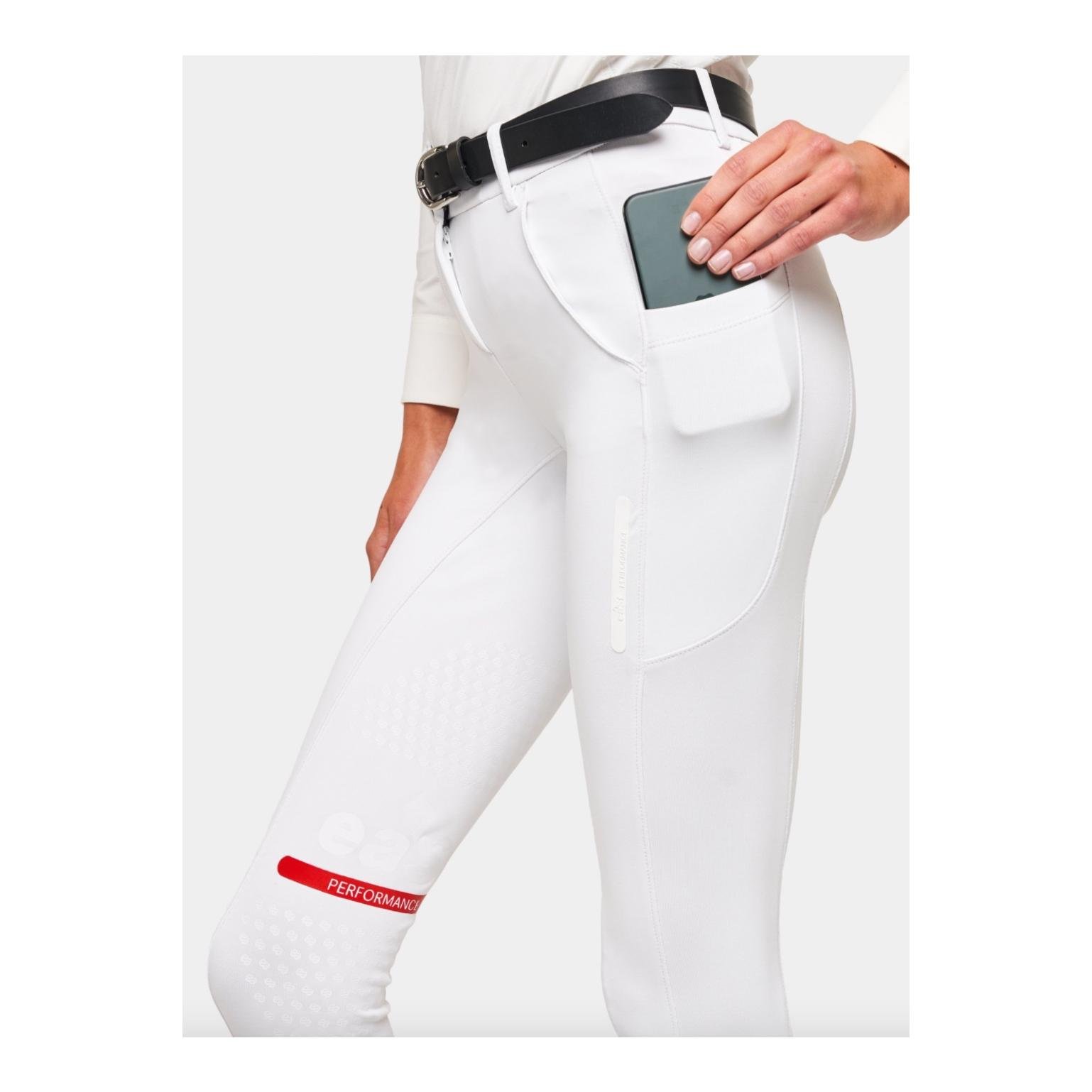 Pantalon d'équitation R2 Performance Jumping pour femmes - blanc