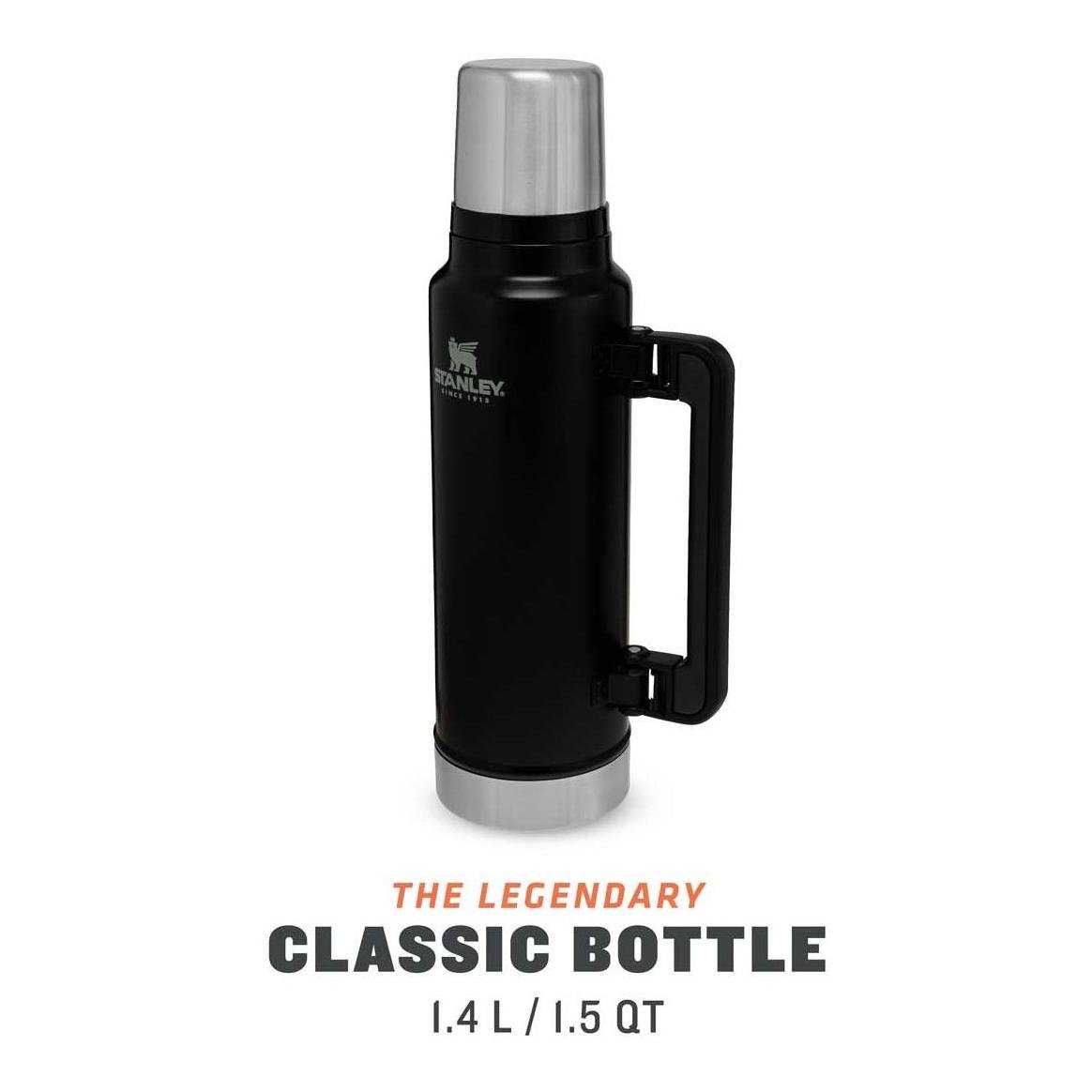 Classic Legendary Bottle 1,4 Liter - Matte Black