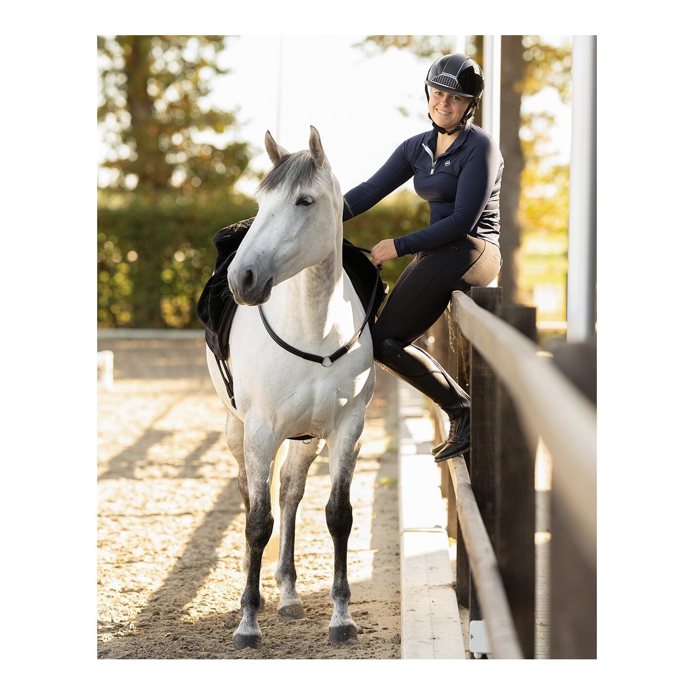 QHP Corde d’encolure en cuir Liberta