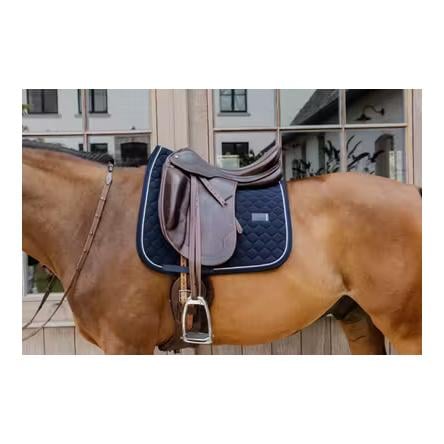 Schabracke onion quilt rubber logo Dressur