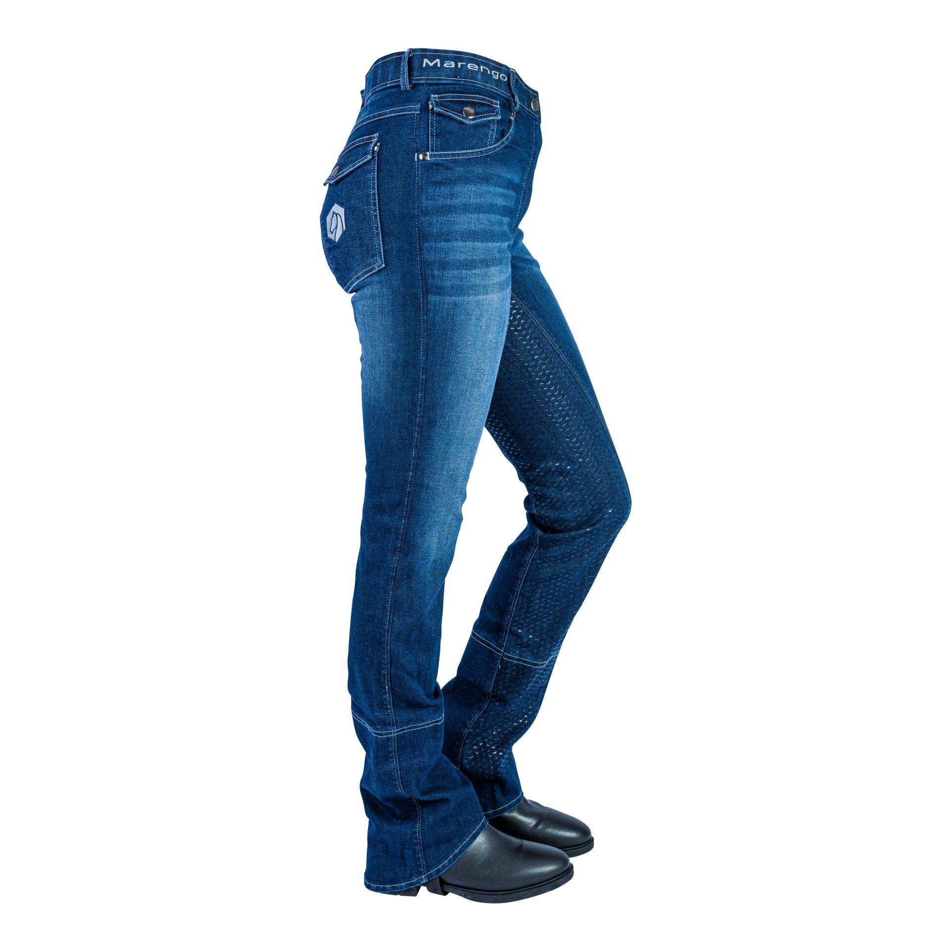 Pantalon d'équitation Jodhpur Eli jeans fond silicone femme Pantalon d'équitation Jodhpur Eli jeans fond silicone femme