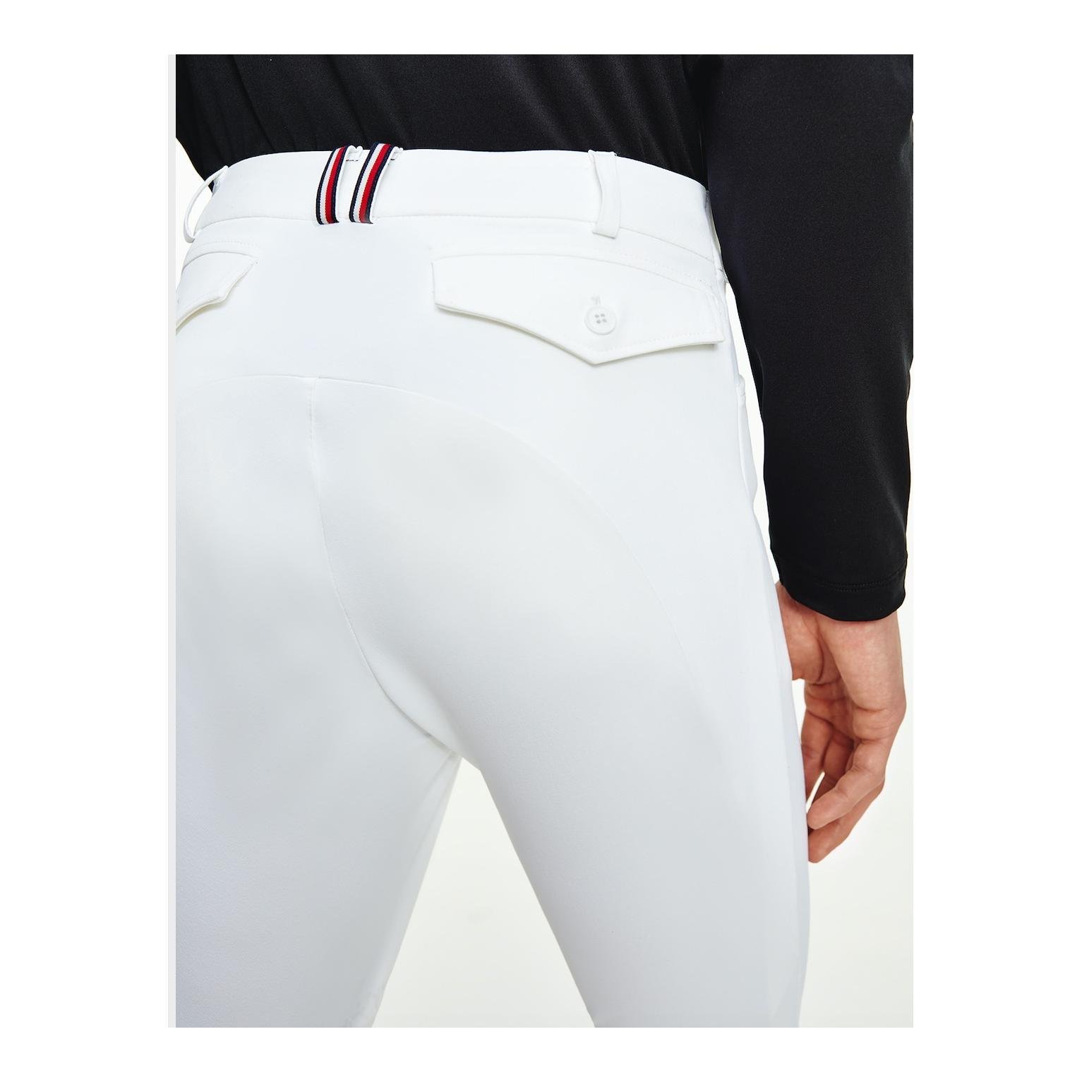 Reithose Kniegrip Performance Herren - Th Optic White