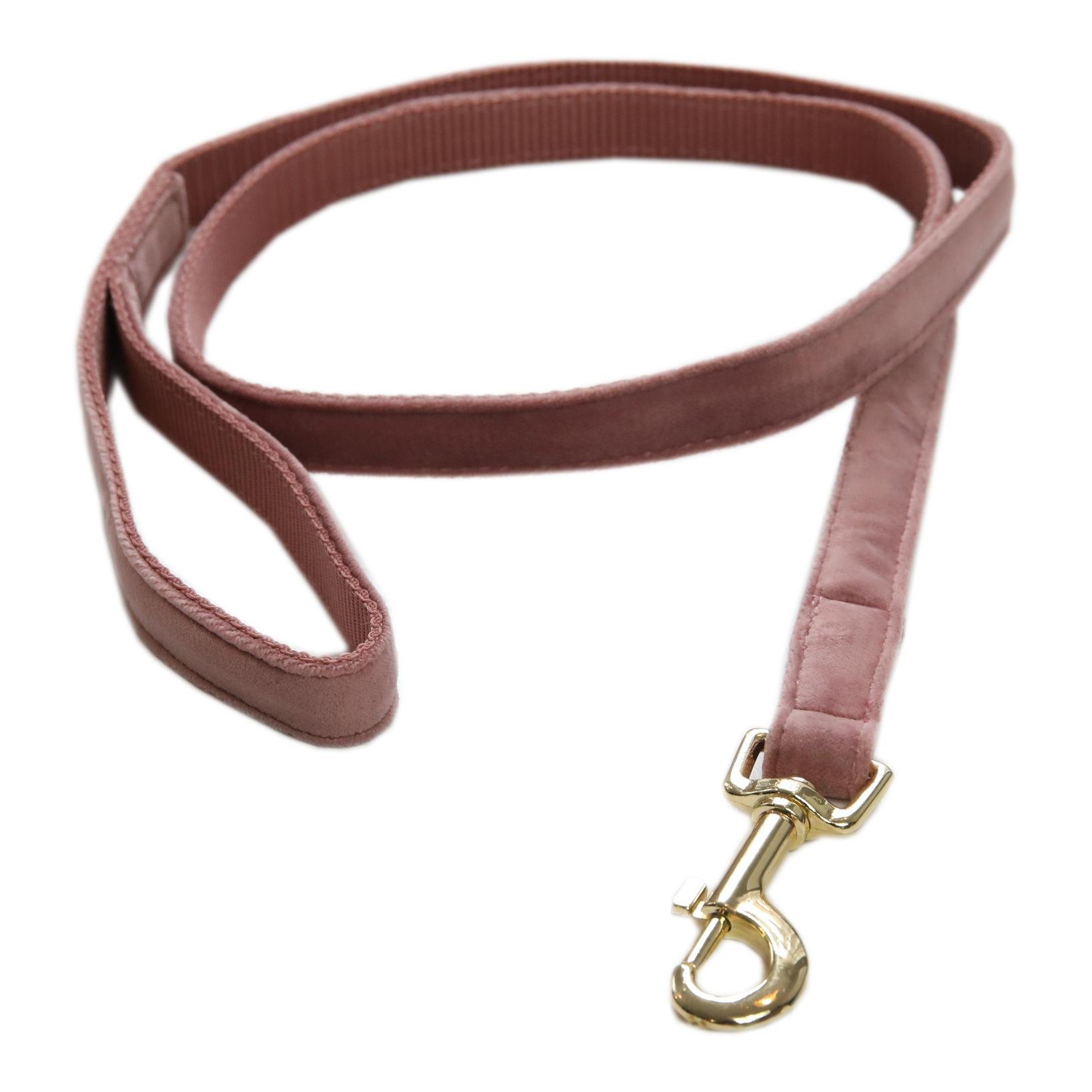 Hundeleine Velvet - old rose Hundeleine Velvet - old rose