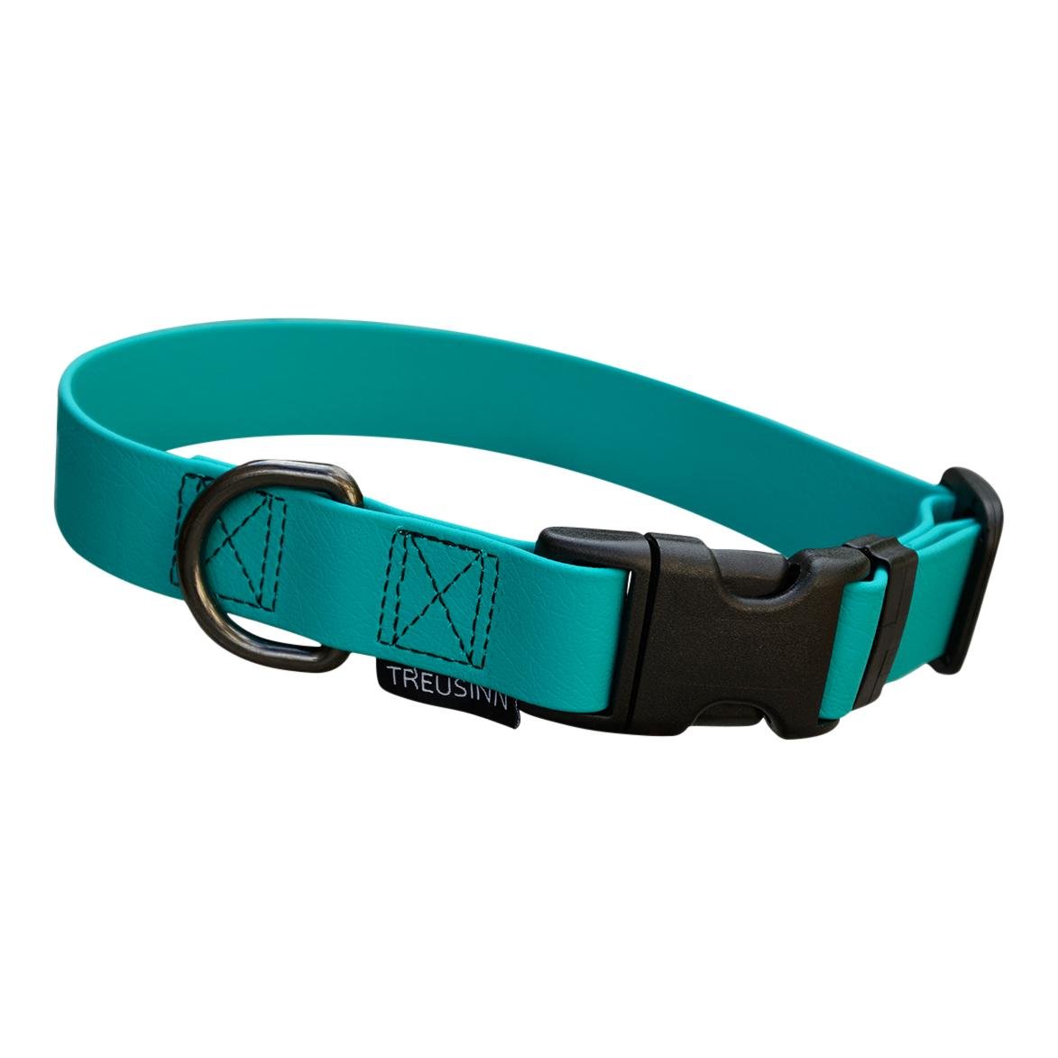 Collier pour chien Biothane STAY - pétrole Collier pour chien Biothane STAY - pétrole