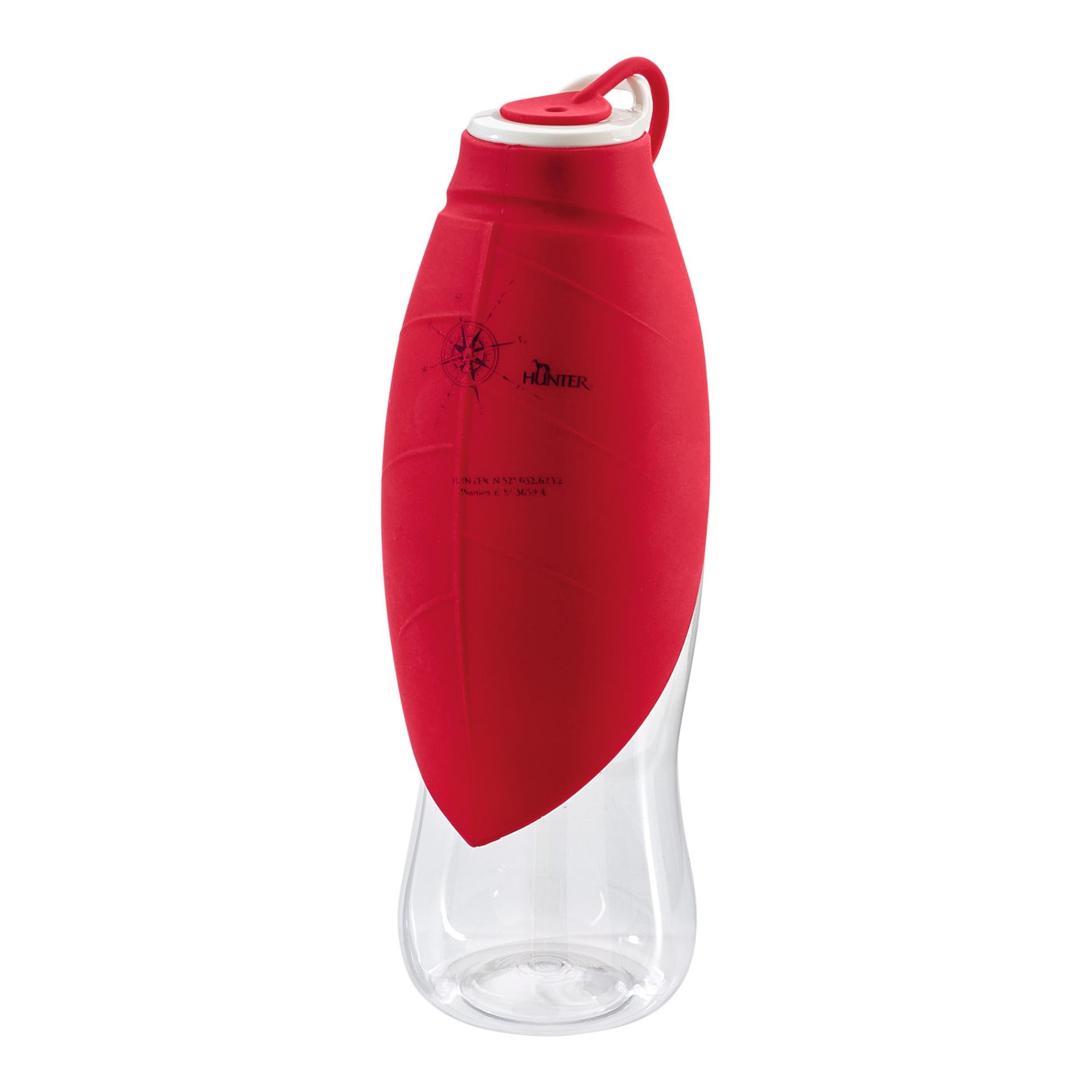 Outdoor Trinkflasche mit Silikonnapf List - rot Outdoor Trinkflasche mit Silikonnapf List - rot