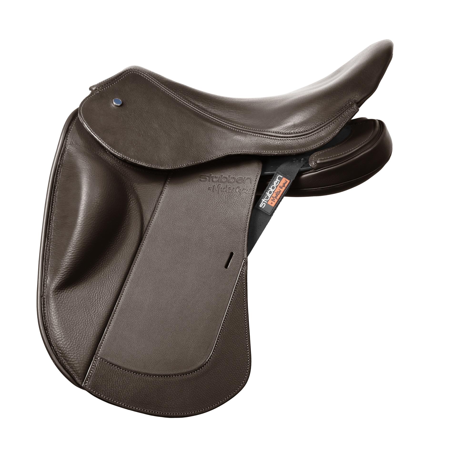 REVsport Sattel mit Sattelblatt 17,5" Sattelblatt Dressur