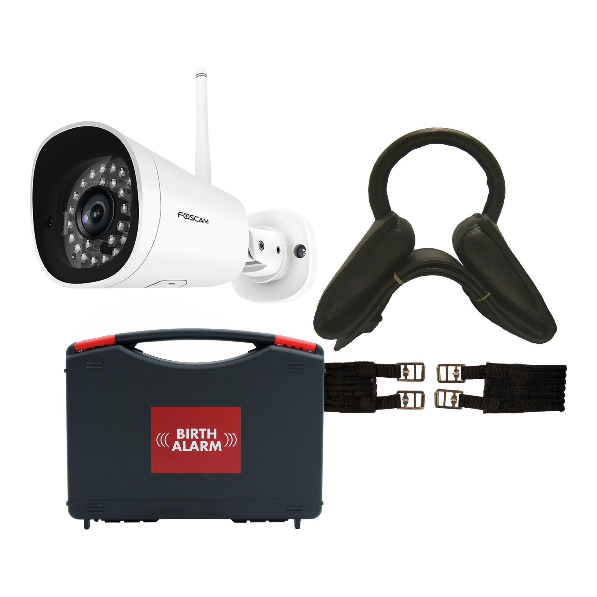Birth Alarm Set - Birth Alarm Lite 2.0 inkl. Überrollbügel + WiFi Kamera