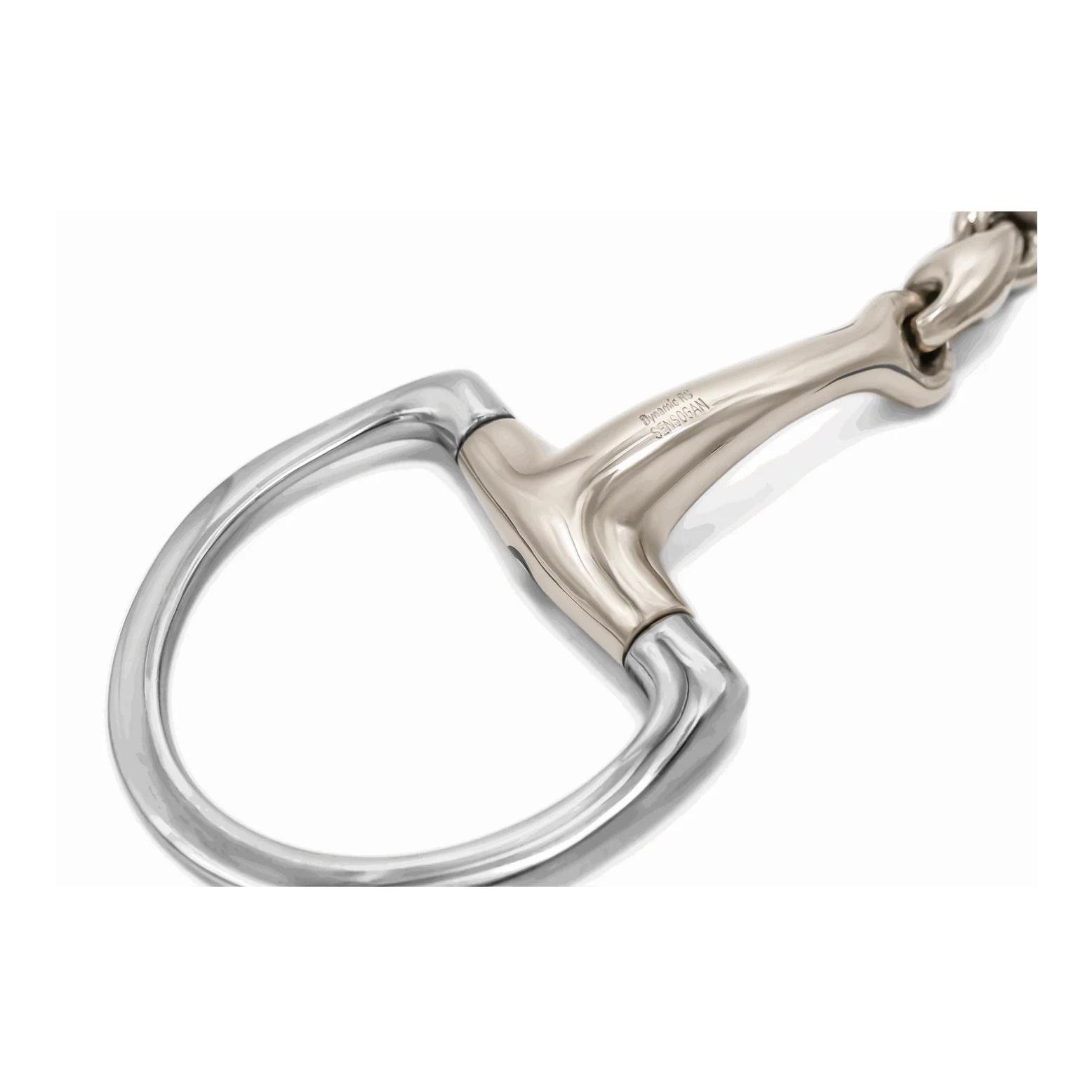 Sprenger Dynamic RS Olivenkopfgebiss mit D-förmigem Ring 16 mm doppelt gebrochen