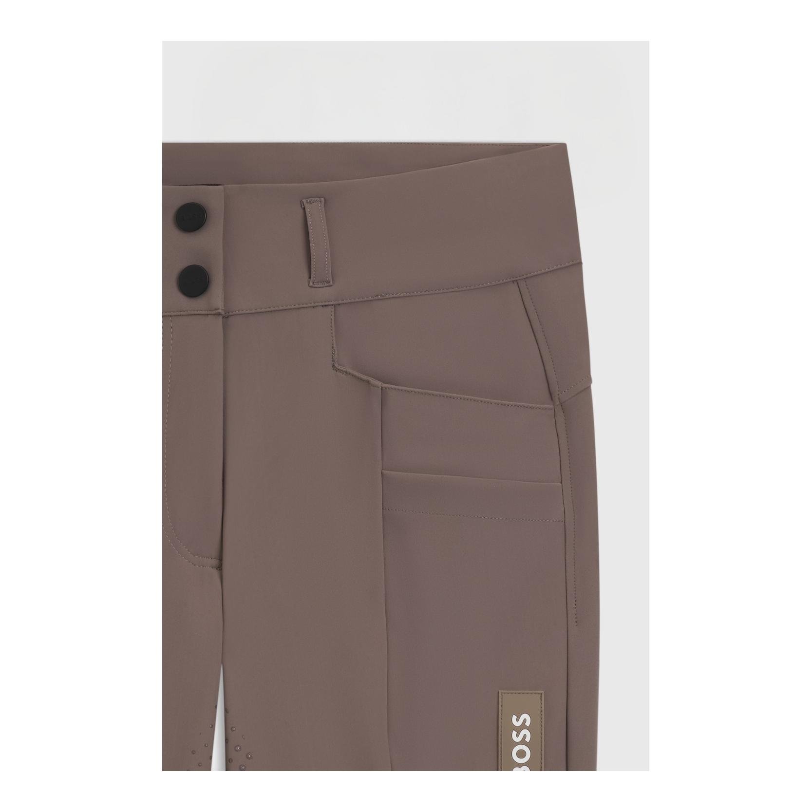 BOSS Equestrian Hailey Pantalon d'équitation à taille haute pour femmes