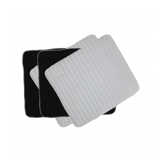 Bandagenunterlagen Arbeit Absorb 4er-Set - schwarz/weiss