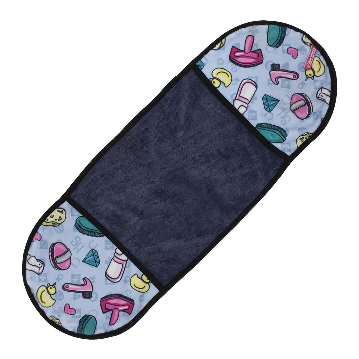 Soulhorse Luxuslappen | Mikrofaser Handtuch mit Eingriff