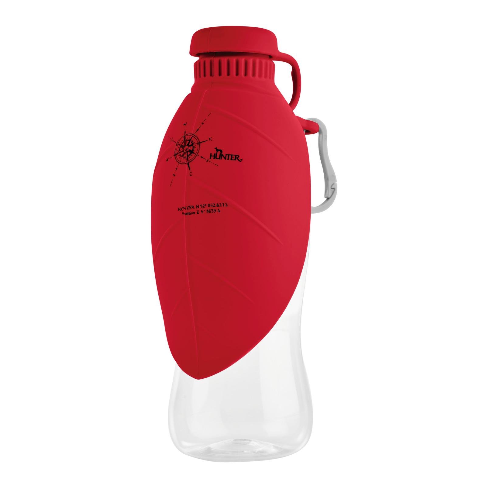 Outdoor Trinkflasche mit Silikonnapf List - rot Outdoor Trinkflasche mit Silikonnapf List - rot