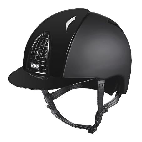 Reithelm Cromo Textile glänzend Matt  - schwarz