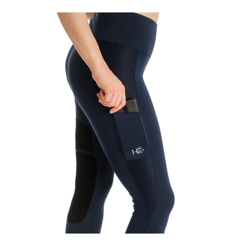 Reitleggings Damen - dark navy