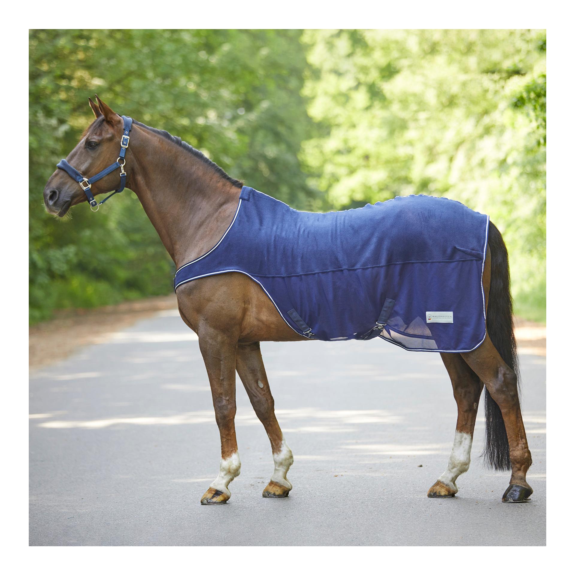 Fliegen-Führmaschinendecke Protect - nachtblau