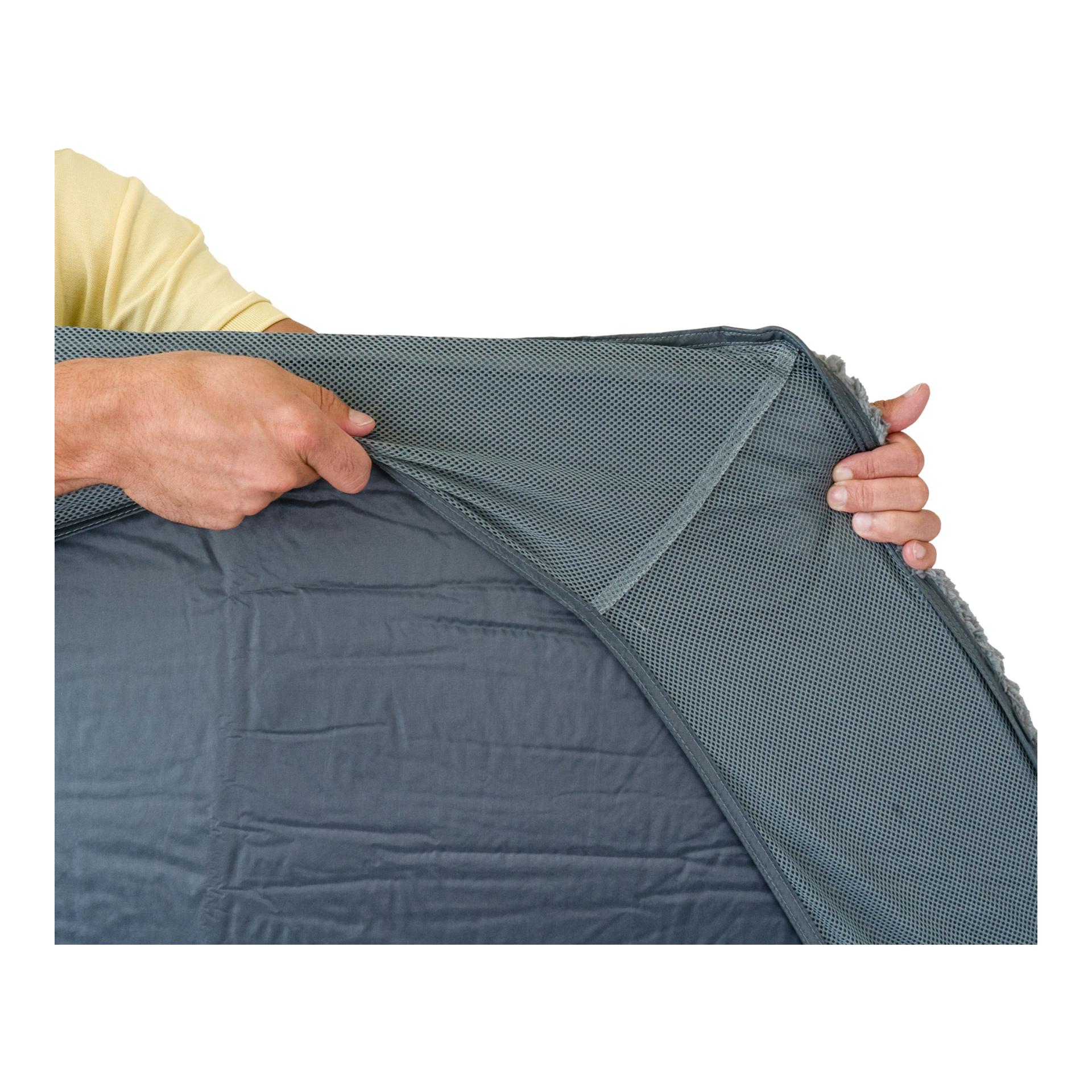 Mattenüberzug gross, teddy