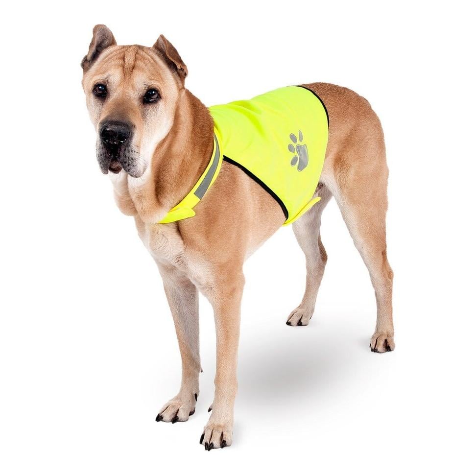 Night Walk Sicherheitsweste für Hunde - gelb Night Walk Sicherheitsweste für Hunde - gelb