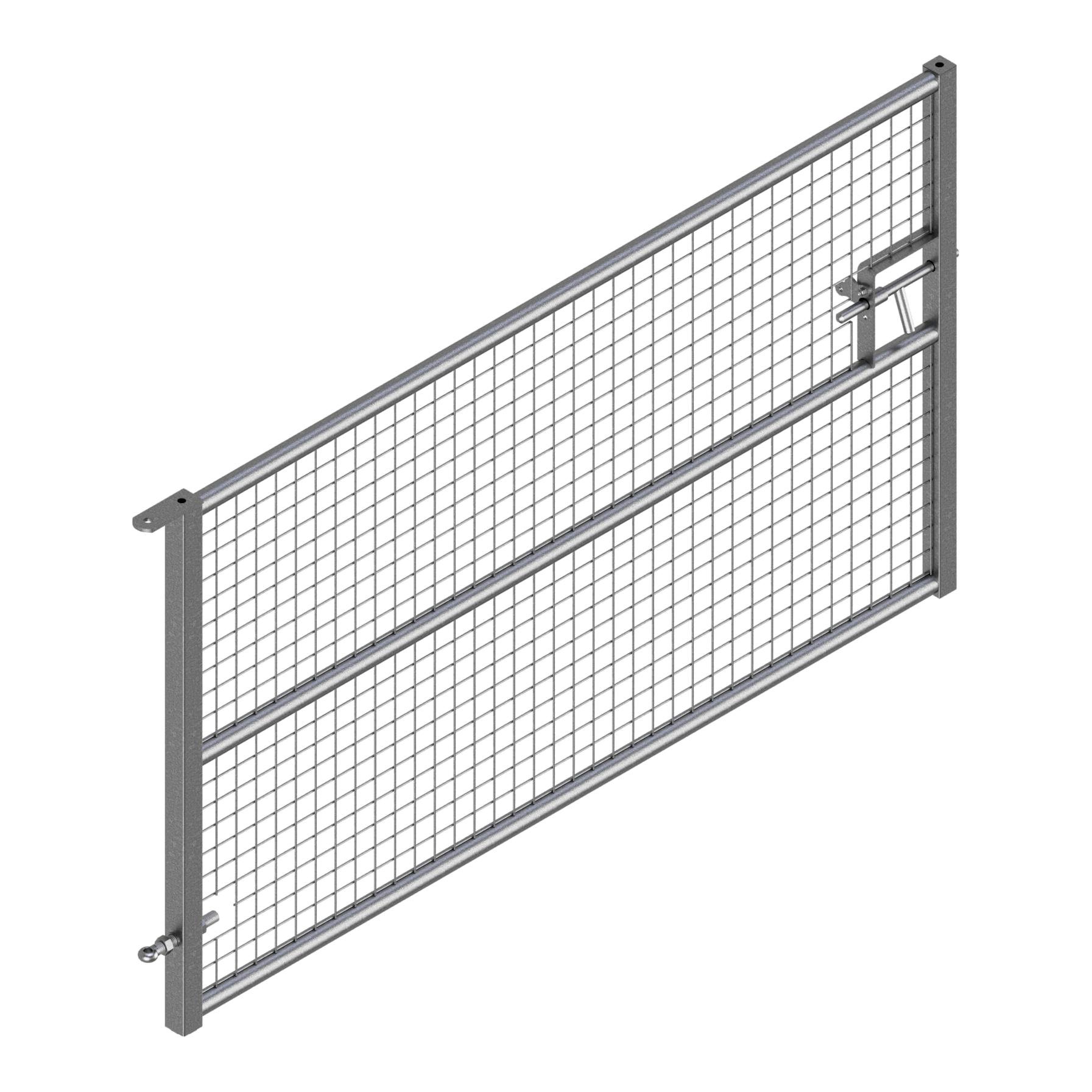 Weidezauntor - mit Gitter - Höhe 1.14 m Weidezauntor - mit Gitter - Höhe 1.14 m