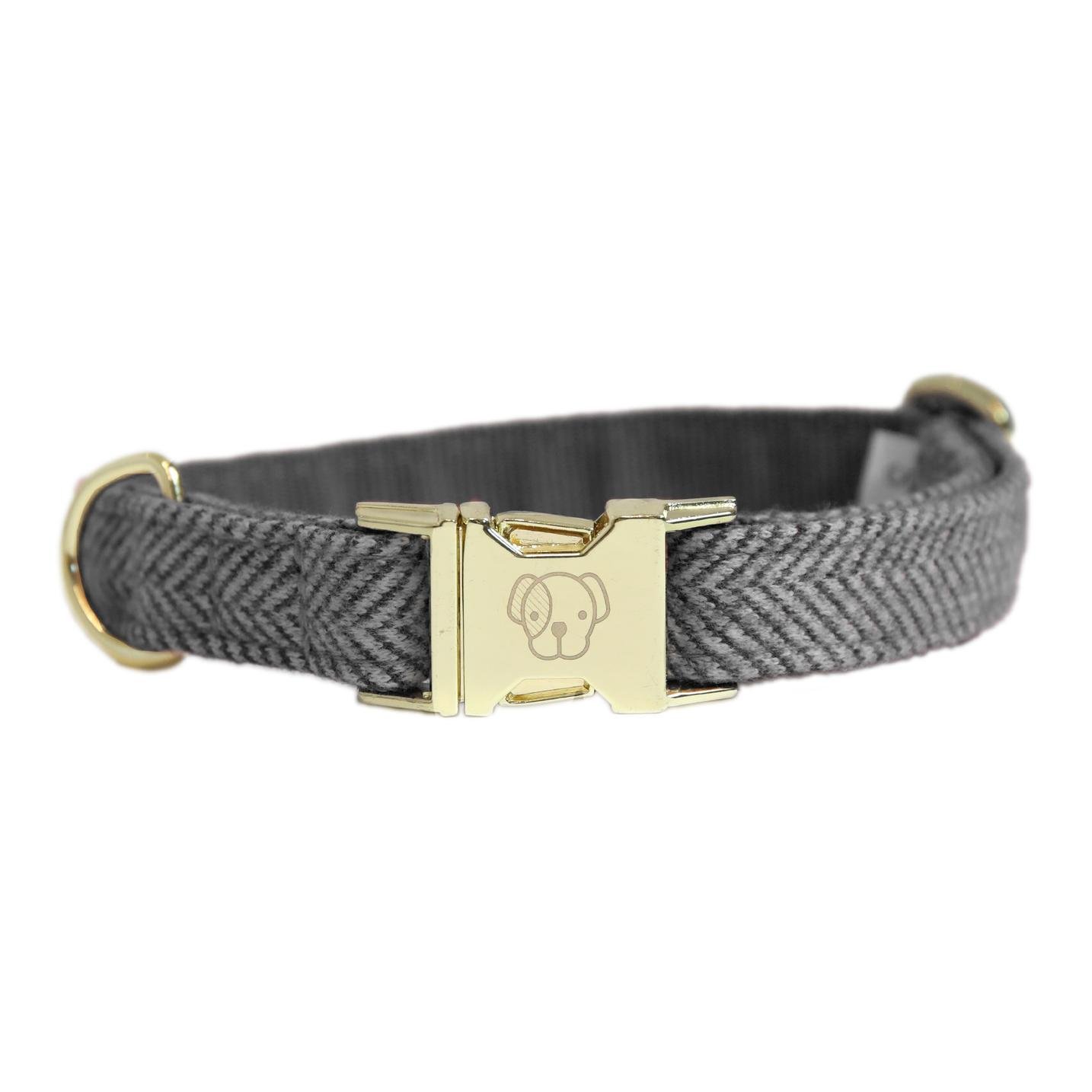 Hundehalsband Wool - grau Hundehalsband Wool - grau