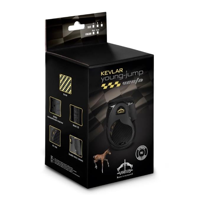 Streichkappen young-jump Kevlar Gel Vento - black Streichkappen young-jump Kevlar Gel Vento - black